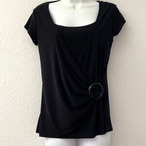 DYNAMITE VINTAGE WRAP TOP